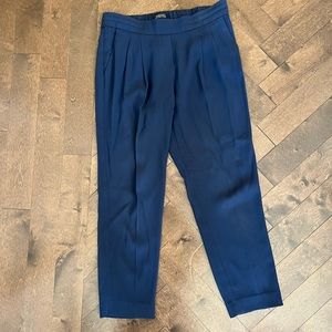 Babaton blue cropped pants